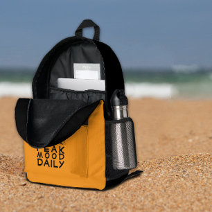 Minimalist Trail Hiking yellow Backpack