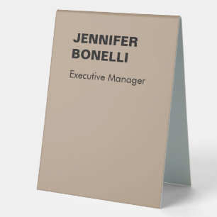 Minimalist trendy personalised customised name