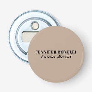 Minimalist trendy personalised customised name bottle opener