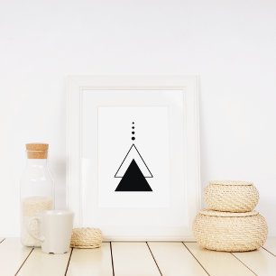 Minimalist Triangle Poster