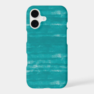 Minimalist Turquoise Watercolor Texture