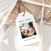 Minimalist Typewriter | Merry Christmas with Photo