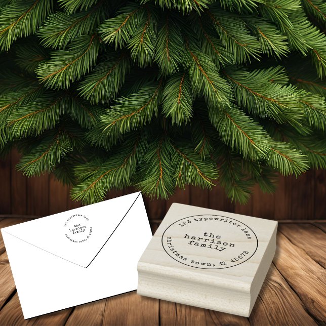 Minimalist Typewriter Wood Art Stamp (Creator Uploaded)