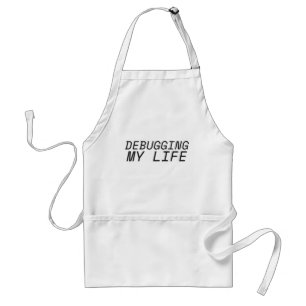 Minimalist Typography Industrial Standard Apron