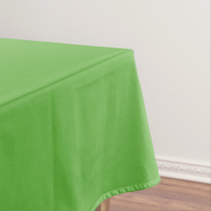 Minimalist Uni-coloured Spring Green Tablecloth