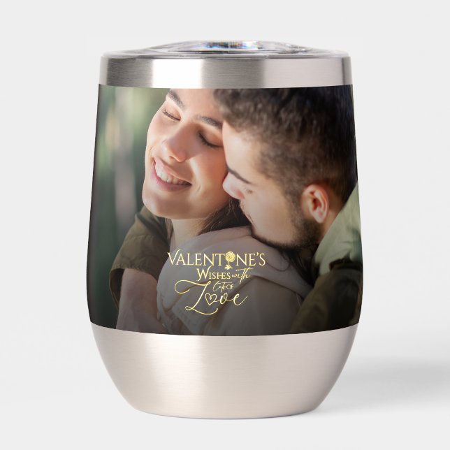 Minimalist Valentine’s Modern Photo Calligraphy (Front)