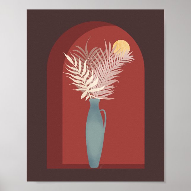 Minimalist Vase Poster (Front)
