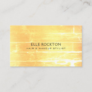 Minimalist Vendredi Yellow Brick Light Business Card