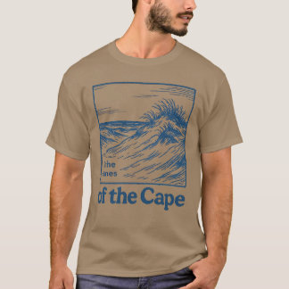 Minimalist vintage beach in the dunes of the Cape T-Shirt