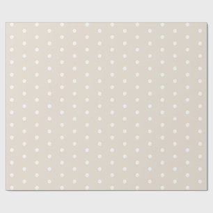Minimalist Vintage Dotted Wrapping Paper