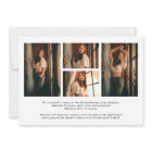 Minimalist Vintage Retro Photo Collage Graduation