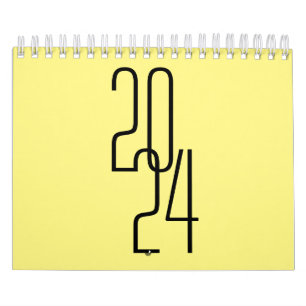 Minimalist wall calendar