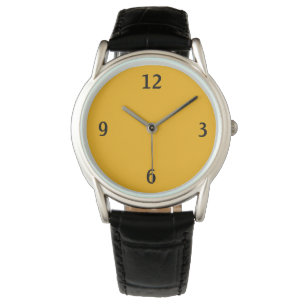 Minimalist. Warm Yellow. Watch