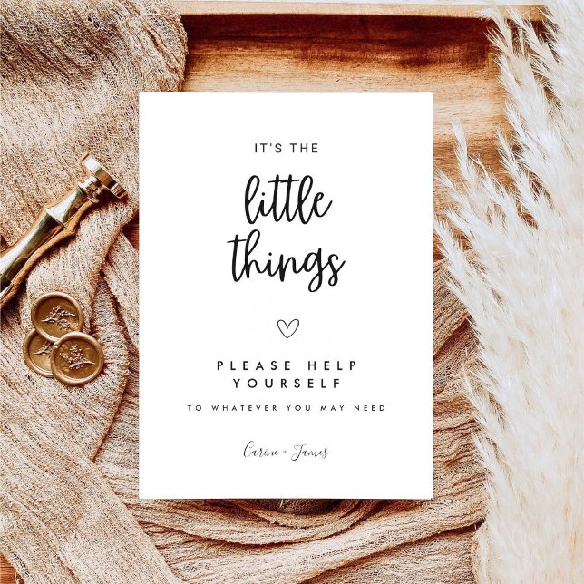 Minimalist Wedding Bathroom Basket for Wedding Pedestal Sign (Creator Uploaded)