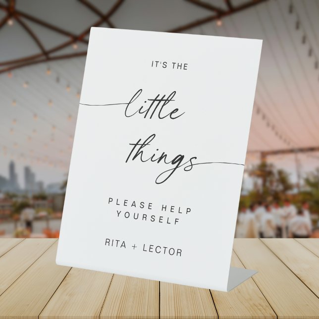 Minimalist Wedding Bathroom Basket for Wedding Pedestal Sign (Creator Uploaded)