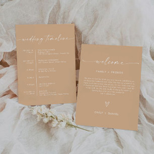 Minimalist Wedding Ceremony Invitation
