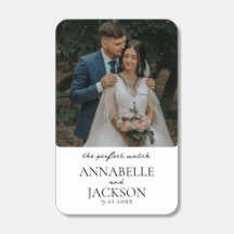 minimalist wedding couple Photo