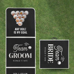 Minimalist Wedding Fun Black Beer Pong Table<br><div class="desc">This black beer pong table is perfect for minimalist weddings,  providing fun for guests while staying true to the minimalist theme. Its simple design and sleek black color make it a great addition to any outdoor or indoor celebration. Its durable construction ensures long-lasting enjoyment.</div>