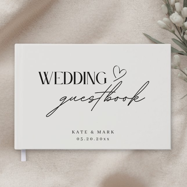 Minimalist Wedding Guest Book (Creator Uploaded)