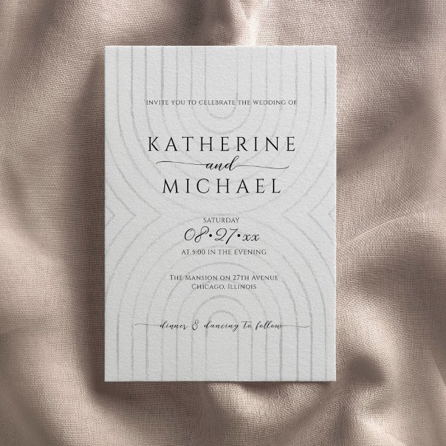 Minimalist Wedding Invitation (Creator Uploaded)