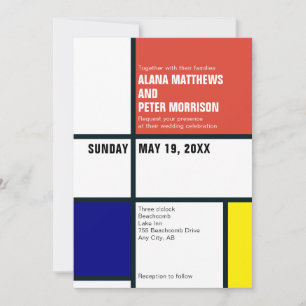 Minimalist Wedding Invitation