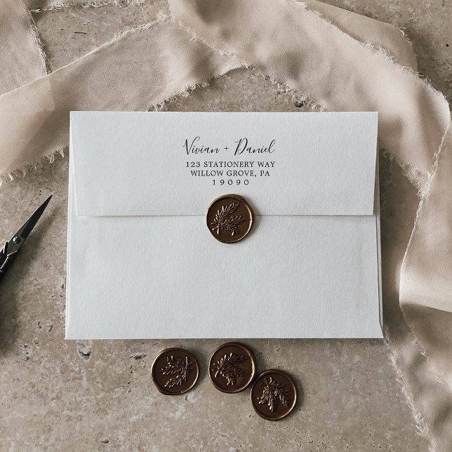 Minimalist Wedding Invitation Envelope (Creator Uploaded)