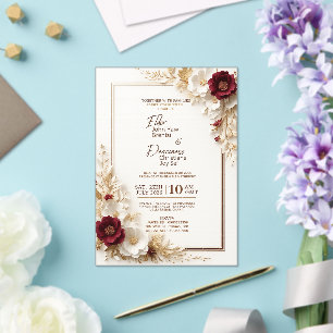 Minimalist Wedding Invitation Template