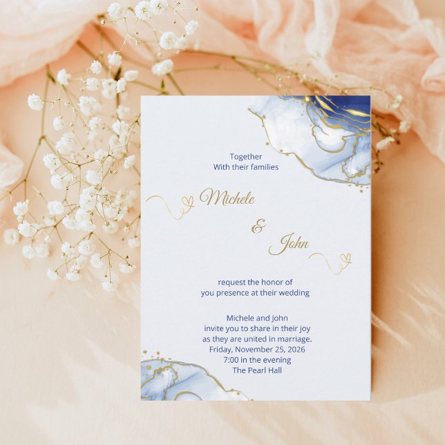 Minimalist Wedding Invitation Template (Creator Uploaded)