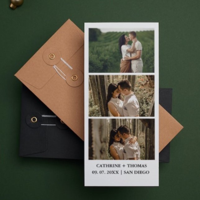 Minimalist Wedding Photo booth overlay Thank You  Save The Date (Creator Uploaded)