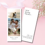 Minimalist Wedding Photo booth strip frame elegent Save The Date<br><div class="desc">This Photo Booth Save the Date Card features a gorgeous minimalist layout for your Save the Date announcement where you have freedom to create something uniquely yours! Easily edit wording and colours to match your style! Text and background colours are fully editable —> click the "Edit Using Design Tool" button...</div>