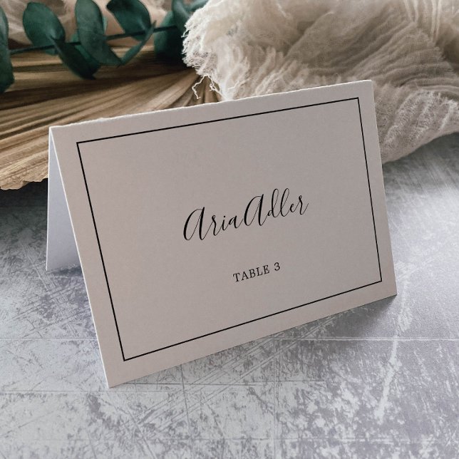 Minimalist Wedding Place Cards (Creator Uploaded)
