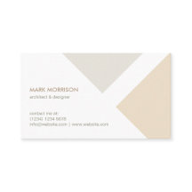 Minimalist white beige modern professional smart