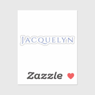 Minimalist White Blue Plain Elegant Modern Name