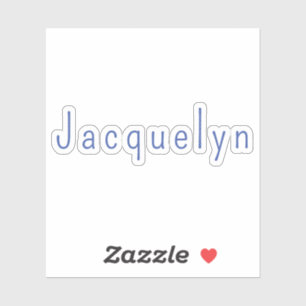 Minimalist White Blue Plain Elegant Modern Name