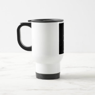 Minimalist White Ceramic Coffee MugMug Travel Mug