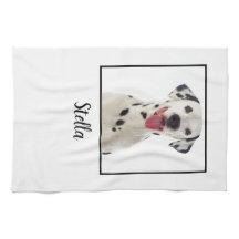 Minimalist White Custom Dog Photo