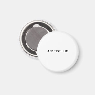 Minimalist White Elegant for Any Occasions Magnet