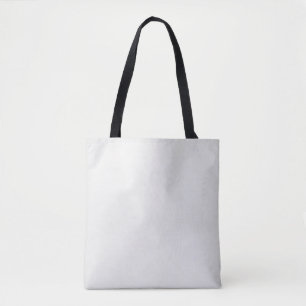 Minimalist White Everyday Tote Bag