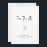 Minimalist White Gold Wedding Invitation<br><div class="desc">Made for you!</div>