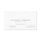 Minimalist White Lawyer Professional Business Card