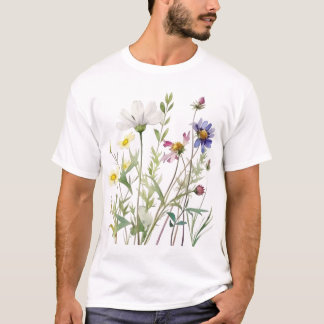Minimalist Wildflower T-Shirt