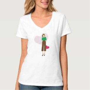 Minimalist Woman T-Shirt – Love Yourself Style