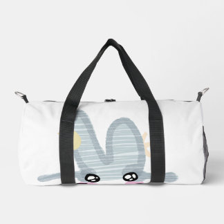Minimalist Y2K Pastel Dream Duffle Bag
