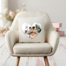 Minimalist You Are Loved Neutral Throw Pillow