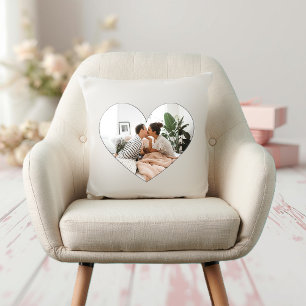 Minimalist You Are Loved Neutral Throw Pillow