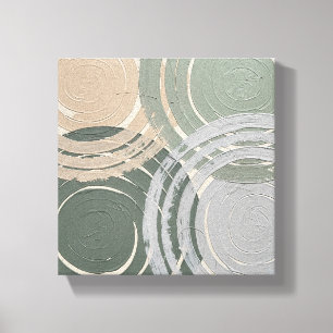 Minimalist Zen Abstract Wall Art Layered Circle