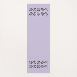 Minimalist Zen Buddhist Mudras Yoga mat