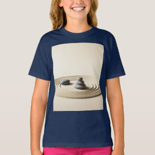 Minimalist Zen Garden T-Shirt Design – Tranquillit