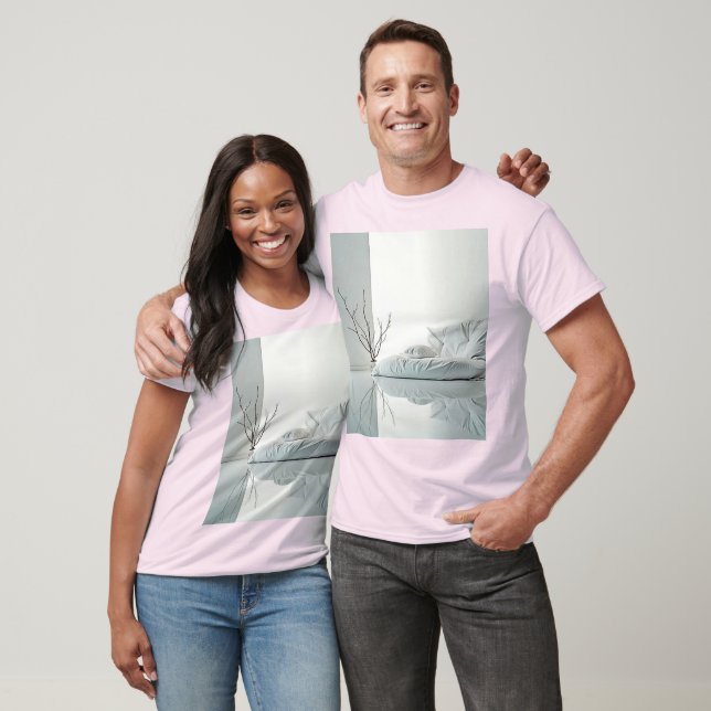 Minimalist Zen Interior Design T-Shirt (Unisex)