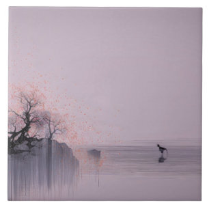 Minimalist Zen Landscape Tile
